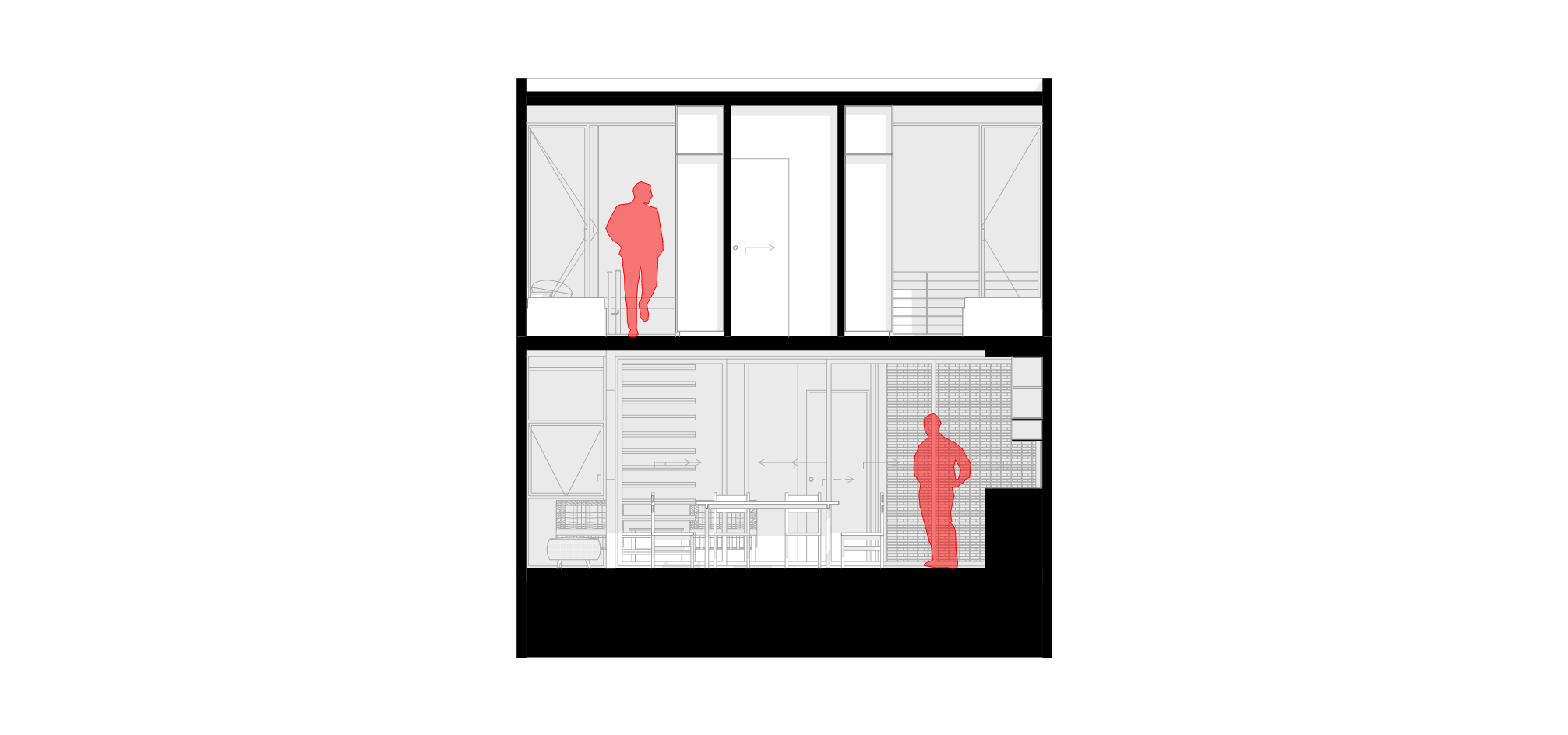 Casa DV 4 A.07.4 Seccion Transversal