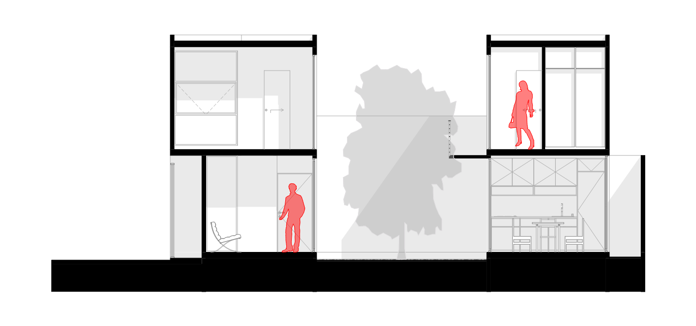 Casa DV 5 A.07.5 Seccion Longitudinal